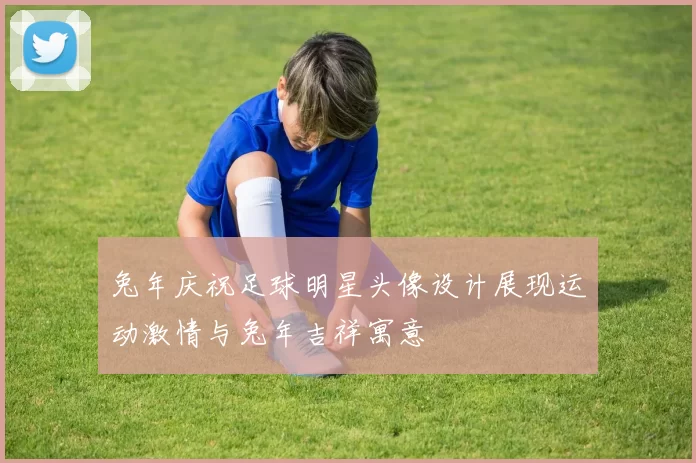 兔年庆祝足球明星头像设计展现运动激情与兔年吉祥寓意