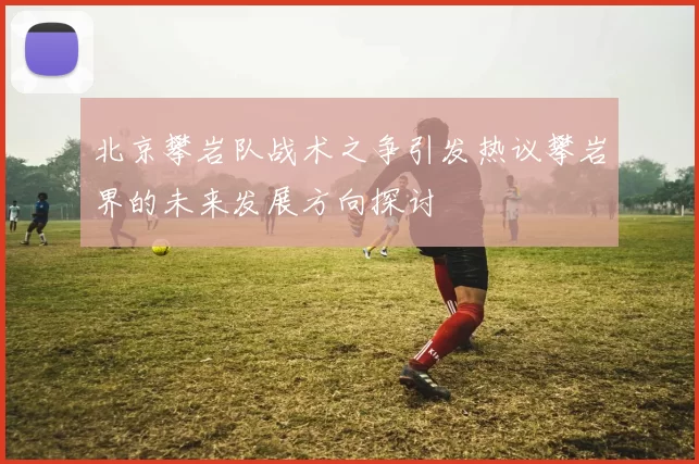 北京攀岩队战术之争引发热议攀岩界的未来发展方向探讨