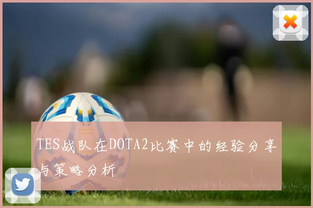 TES战队在DOTA2比赛中的经验分享与策略分析