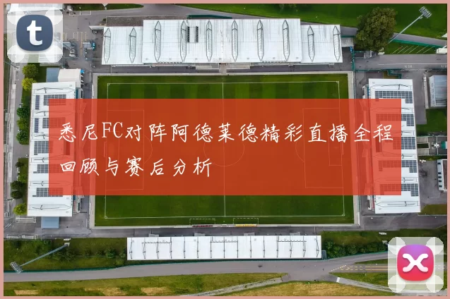 悉尼FC对阵阿德莱德精彩直播全程回顾与赛后分析